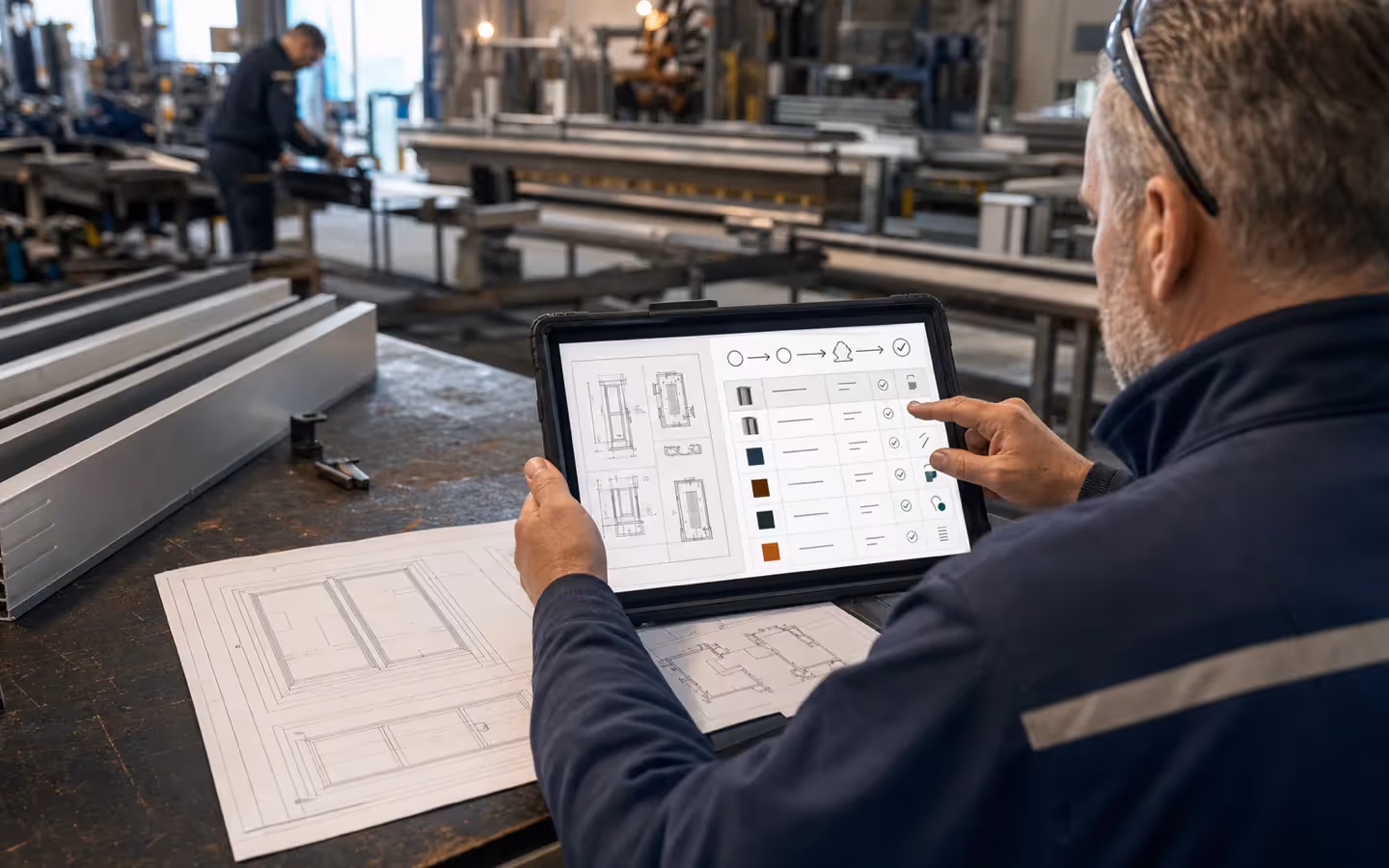 Kingsland Fabrications paint-note automation interface