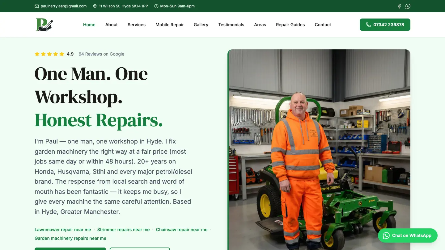 PGT Repairs project